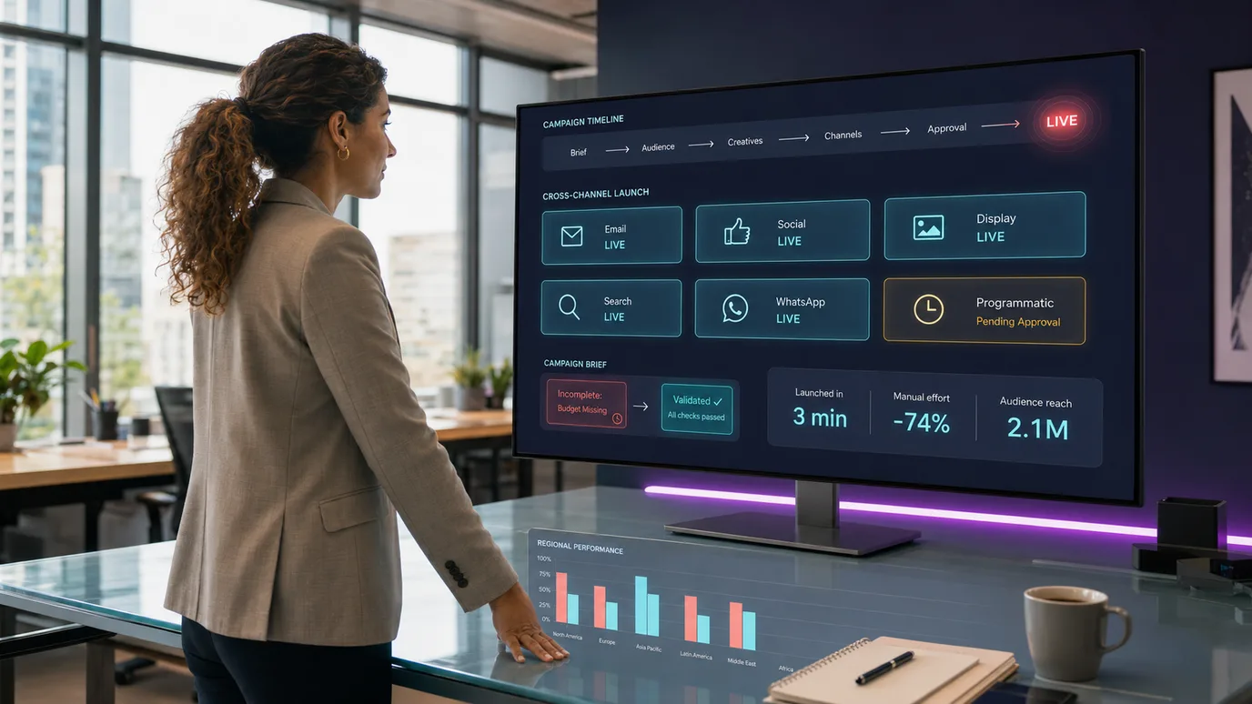 Campaign Management Agent: AI-driven campaign orchestration and approval workflows