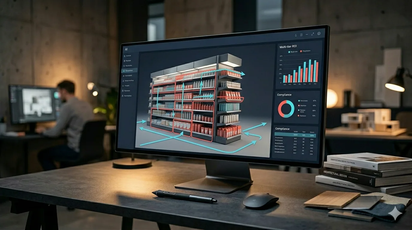 Retail End Cap Design Agent: retail display intelligence