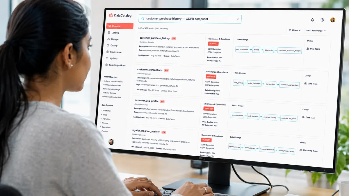 Data Product Catalog Agent - Enterprise Data Discovery