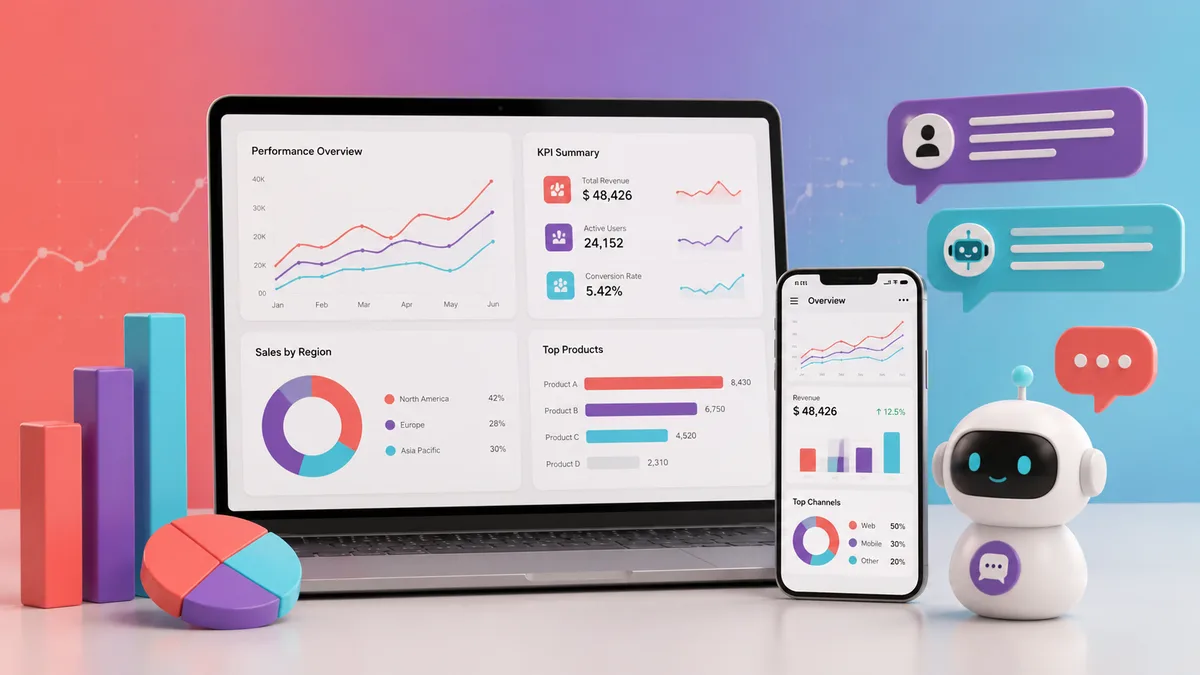 Smart Dashboards, Smarter Decisions: AI Chatbots in Visualization